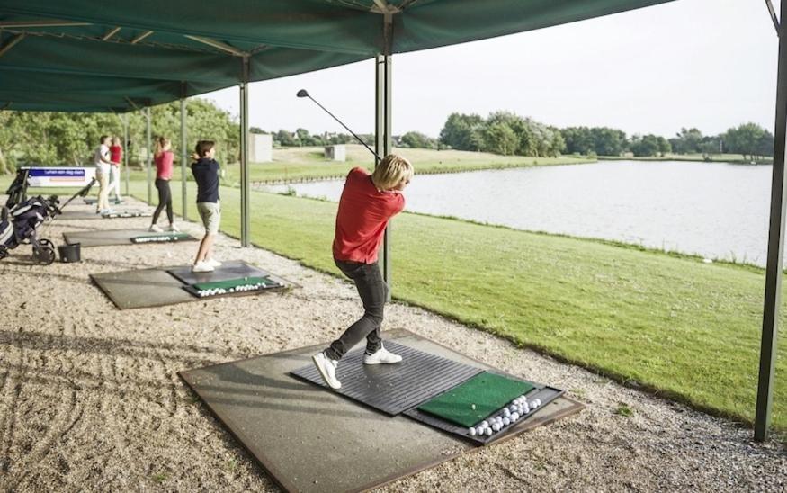 Апартаменты Golf En Strand Юлианадорп Экстерьер фото